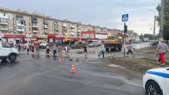 квартал 50 років Жовтня Луганськ, аварія