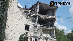 Маріуполь, зруйнована будівля