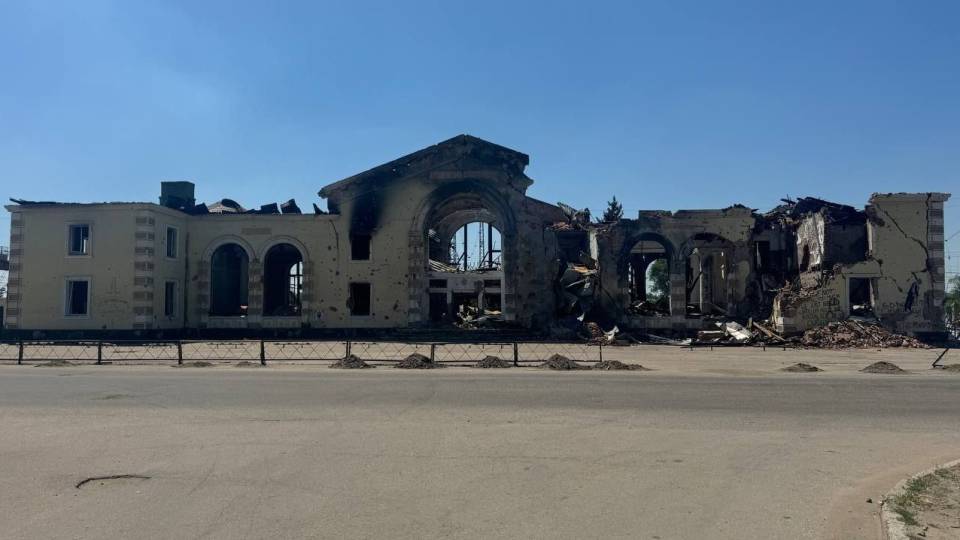 залізничний вокзал у Костянтинівці