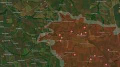 карта бойових дій Донеччина