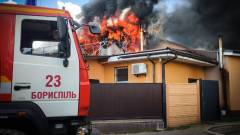 У Бориспільській громаді Київщини загорілася приватна пекарня