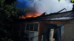 Пожежа на Луганщині