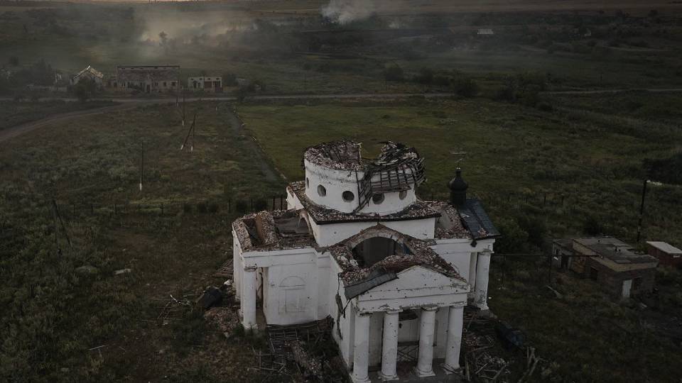 храм на Донеччині, знищений окупантами