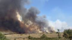 пожежа в селі Урало-Кавказ Довжанського району на Луганщині