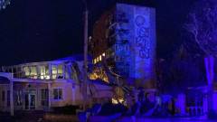 готель "Сапфір" у Краматорську після обстрілу