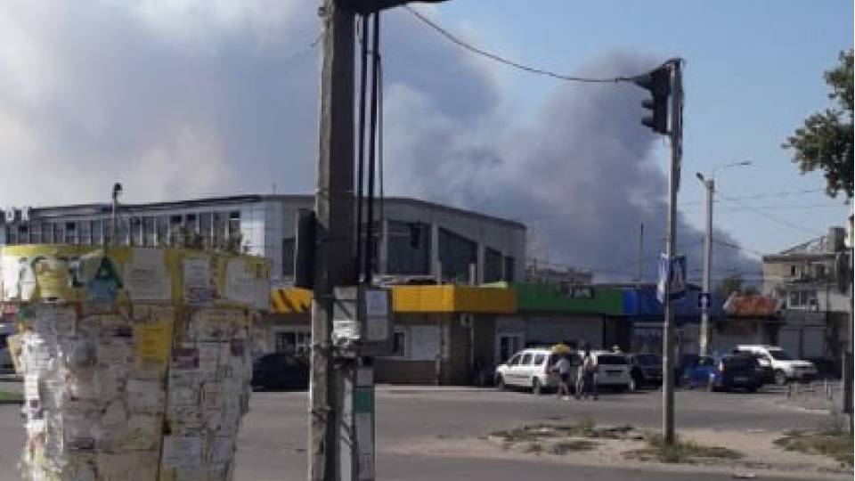 Пожежа на Луганщині