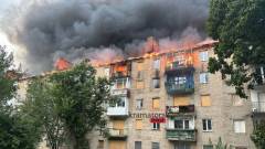 горить багатоповерхівка в Краматорську