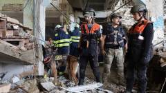 рятувально-пошукові роботи дснс на місці влучання в інституті зв'язку в Полтаві