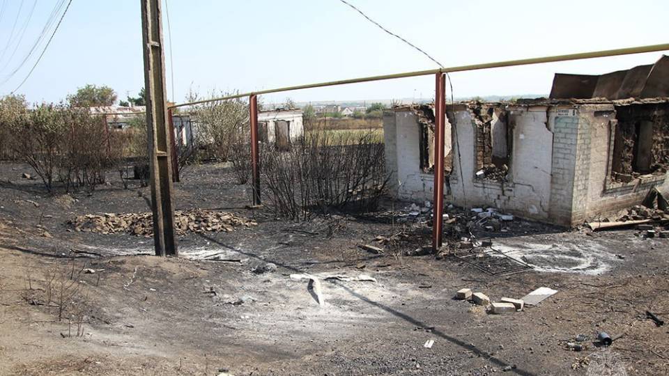 наслідки пожежі в маріуполі