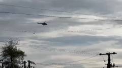 гелікоптер над Луганщиною пожежа