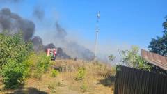 Шахове Донецька область, пожежі Донеччина, вогонь, загоряння