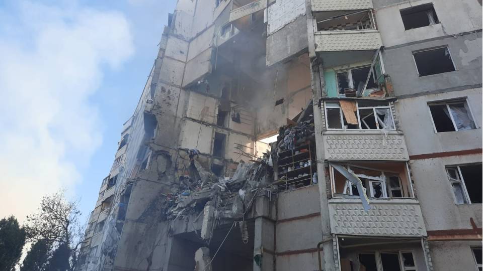 наслідок обстрілу Харкова 24 вересня