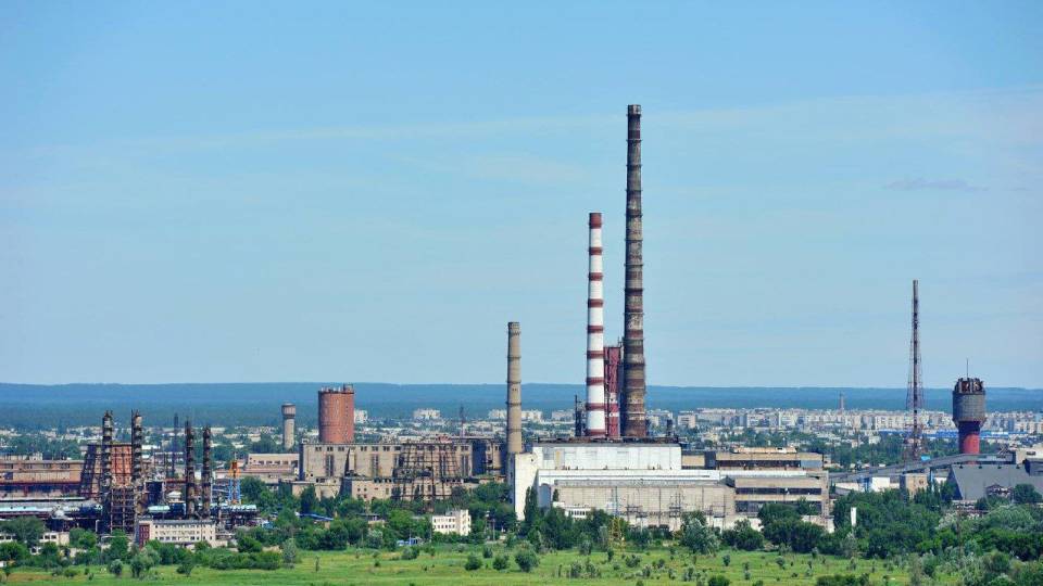 хімічний завод "Азот" у Сіверськодонецьку