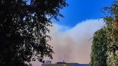 дим, пожежі, вибух, Луганськ