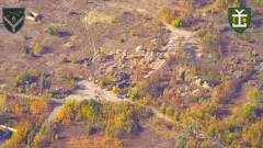 Знищення «Хаймарсом» ворожого КамАЗу з БК, та «Піону» неподалік від Лисичанська