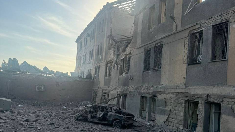 ранок на Донеччині після обстрілів
