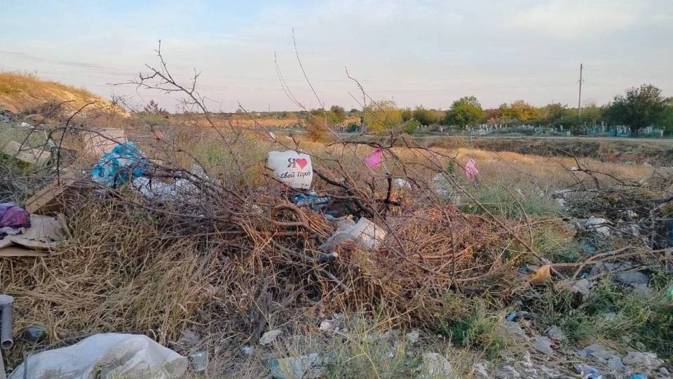 сміття сміттєзвалище мусор пакети луганськ