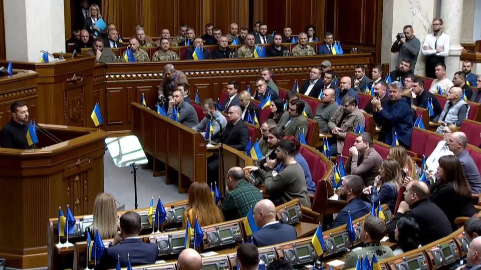 Зеленський у раді