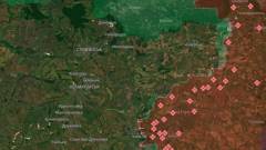 карта бойових дій Донеччина