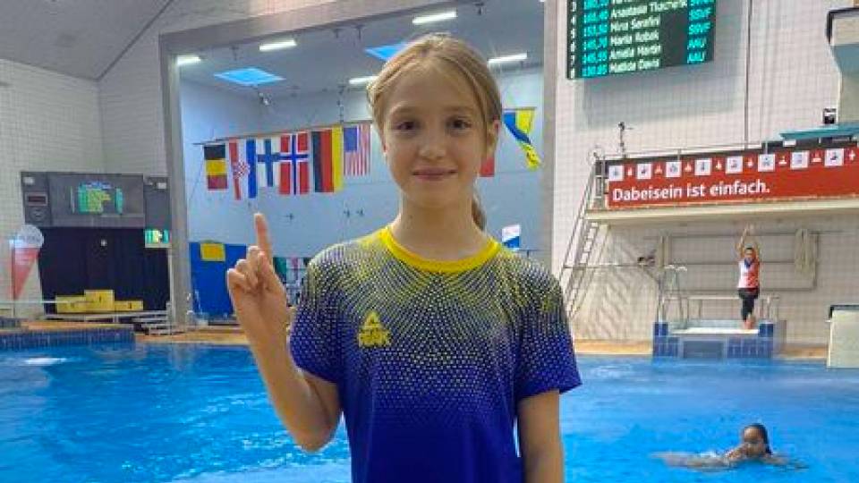 спортсменка зі стрибків у воду Луганщина