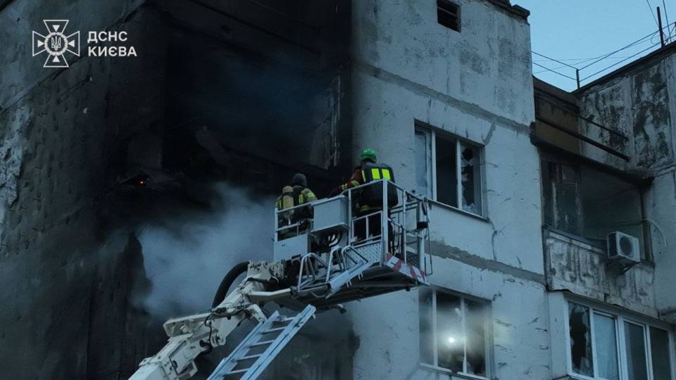 падіння уламків у Києві