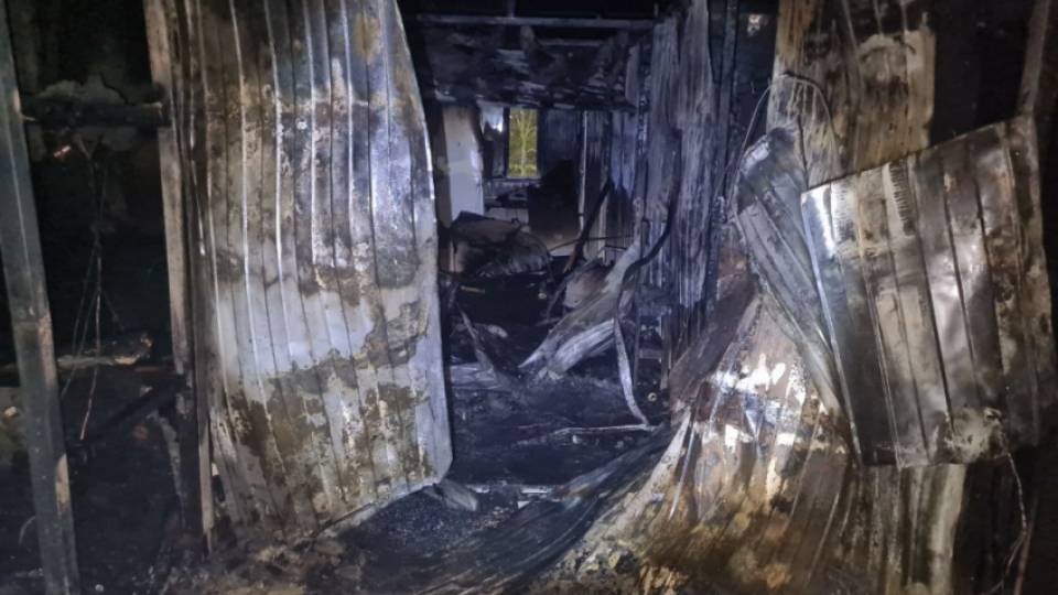 пожежа на будівельній фірмі в Маріуполі