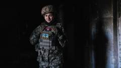 жінка військова військовослужбовиця ЗСУ