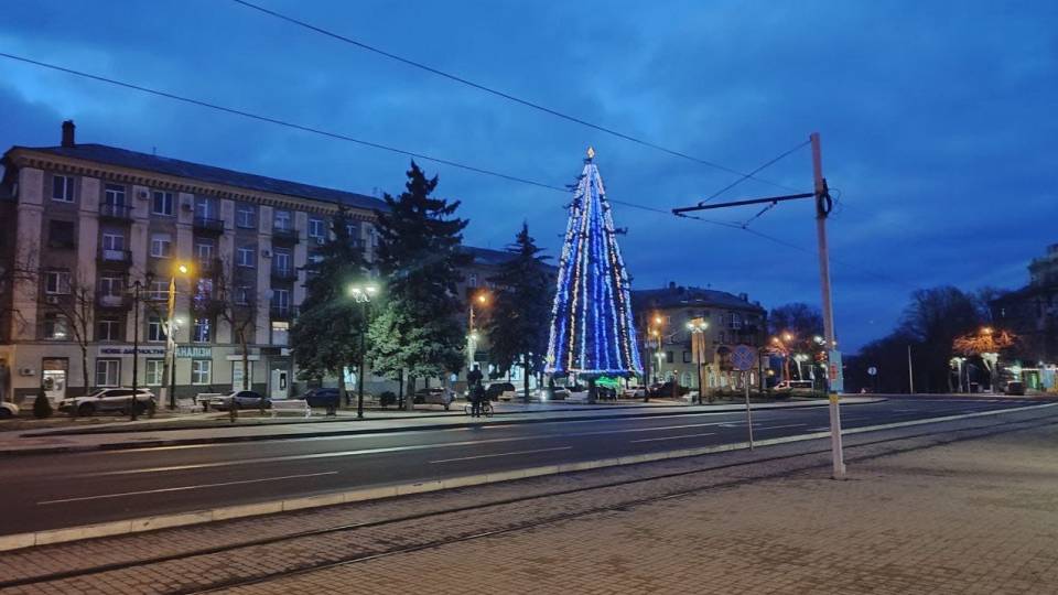 Ялинка у Дружківці