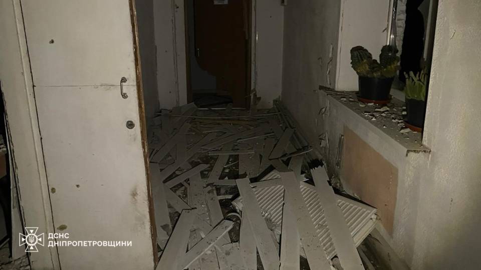 Нікополь —під вогнем росіян. Пошкоджено пожежну частину