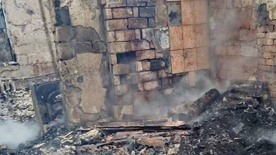 пожежа спалена згоріла будівля 
