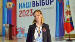 Аліна Заєць, пропагандистка з Луганська
