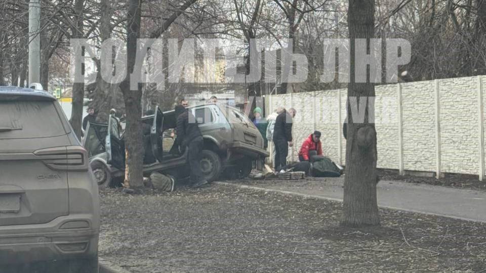 аварія в окупованому Луганську