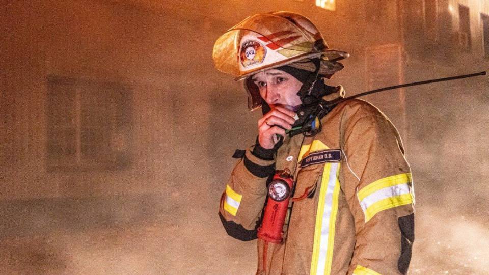 ДСНС рятувальник Харків пожежа