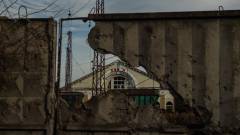 Лиман, залізничний вокзал війна