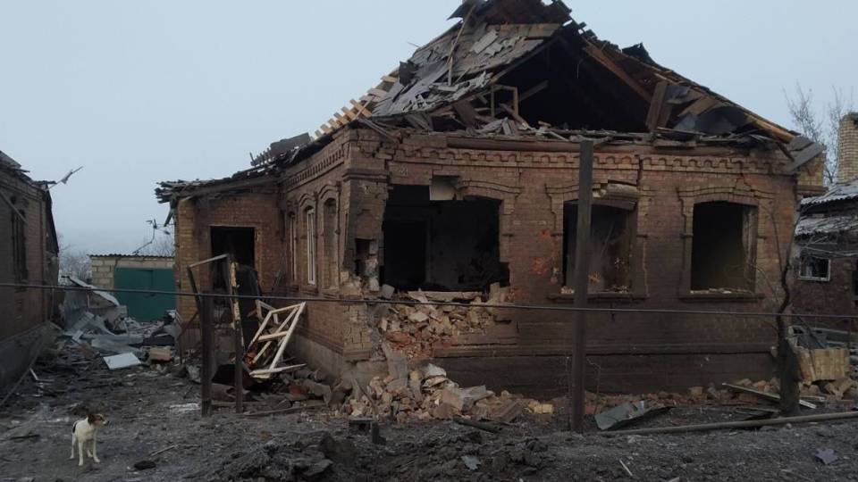 обстріл Донеччини