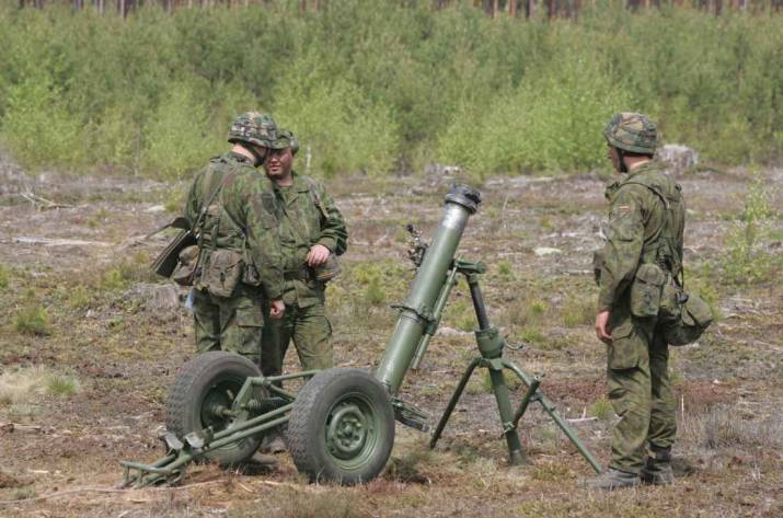 боевики минометы