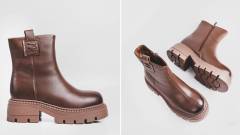 шкіряні жіночі чоботи Fours Shoes