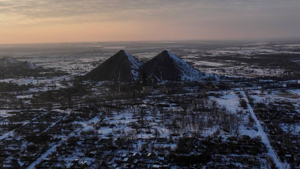 Торецьк з висоти пташиного польоту
