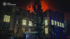 пожежа обстріл приліт