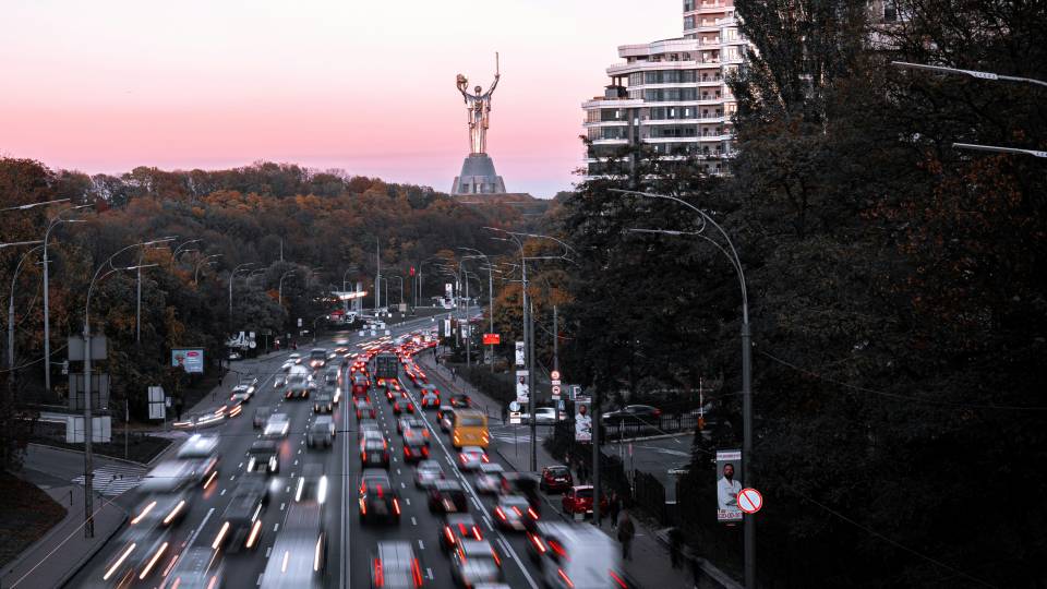 Київ столиця рух дорога місто