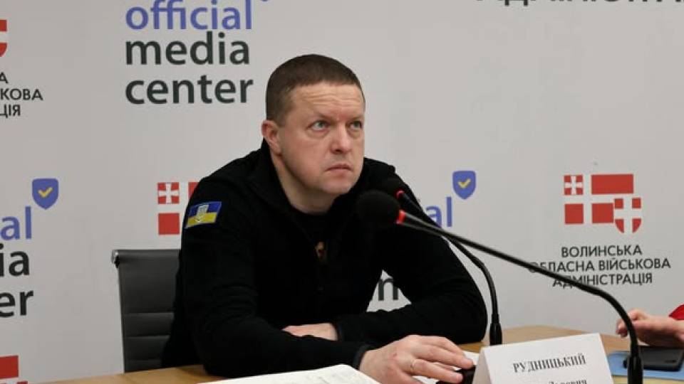 Іван Рудницький, голова Волинської ОДА