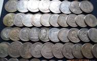 царские серебряные монеты