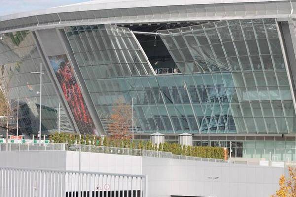 разбитая Донбасс арена