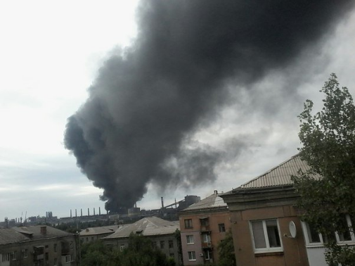 Взрыв в Алчевске