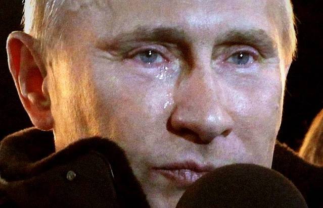 Путин ноет