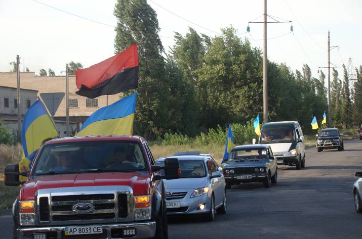 Автопробег в Рубежном
