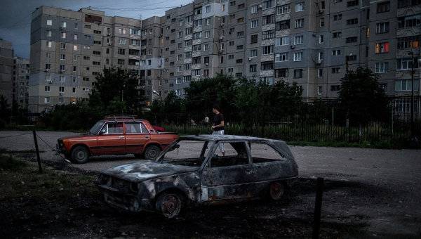 Луганск без света