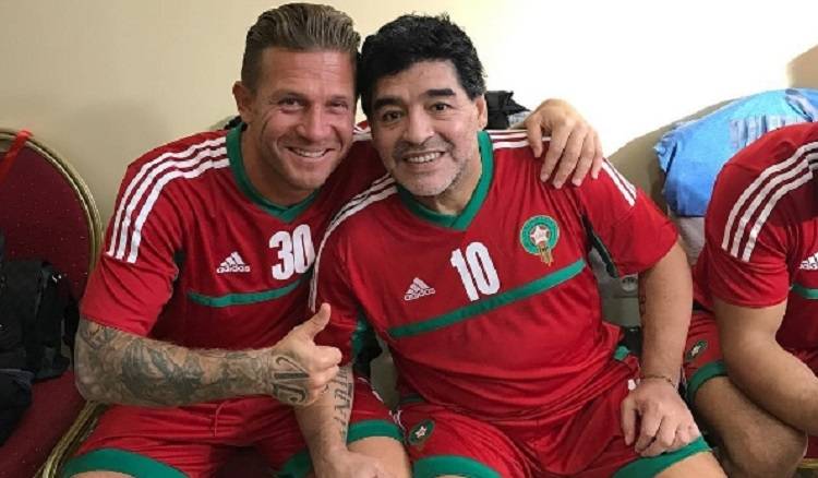 Воронин и Марадона 