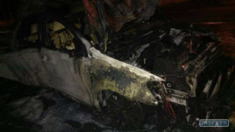 Горели авто