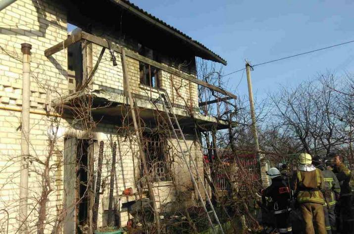 Пожар Одесса